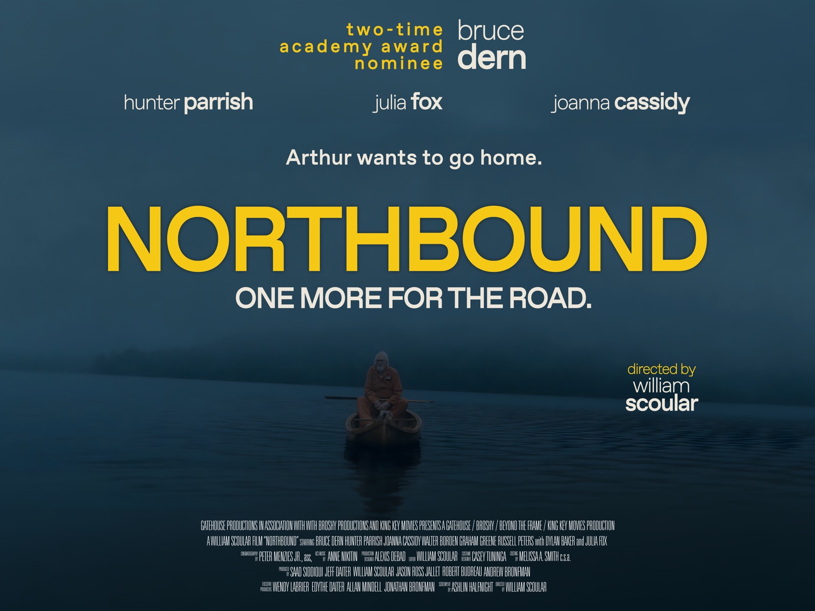 Northbound poster — Canoe (horizontal)